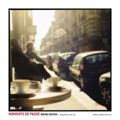 Moments de pause rue Lakanal Flyer illustration